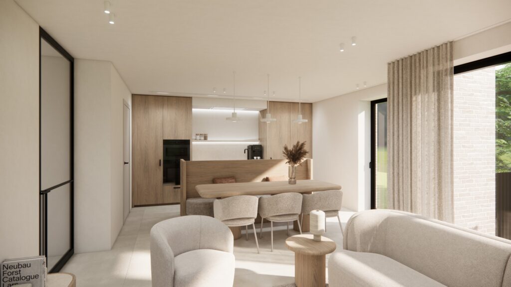 Interieur nieuwbouw appartement model 3